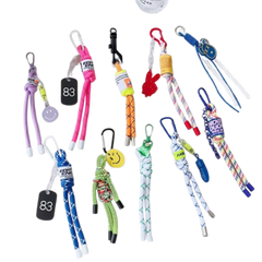 Charm Strap Colorful Keychain Accessory