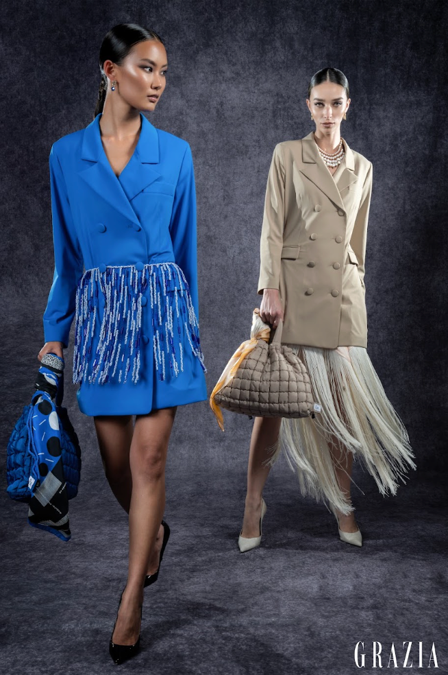 Grazia editorial featuring the FAV. Cloud Puff